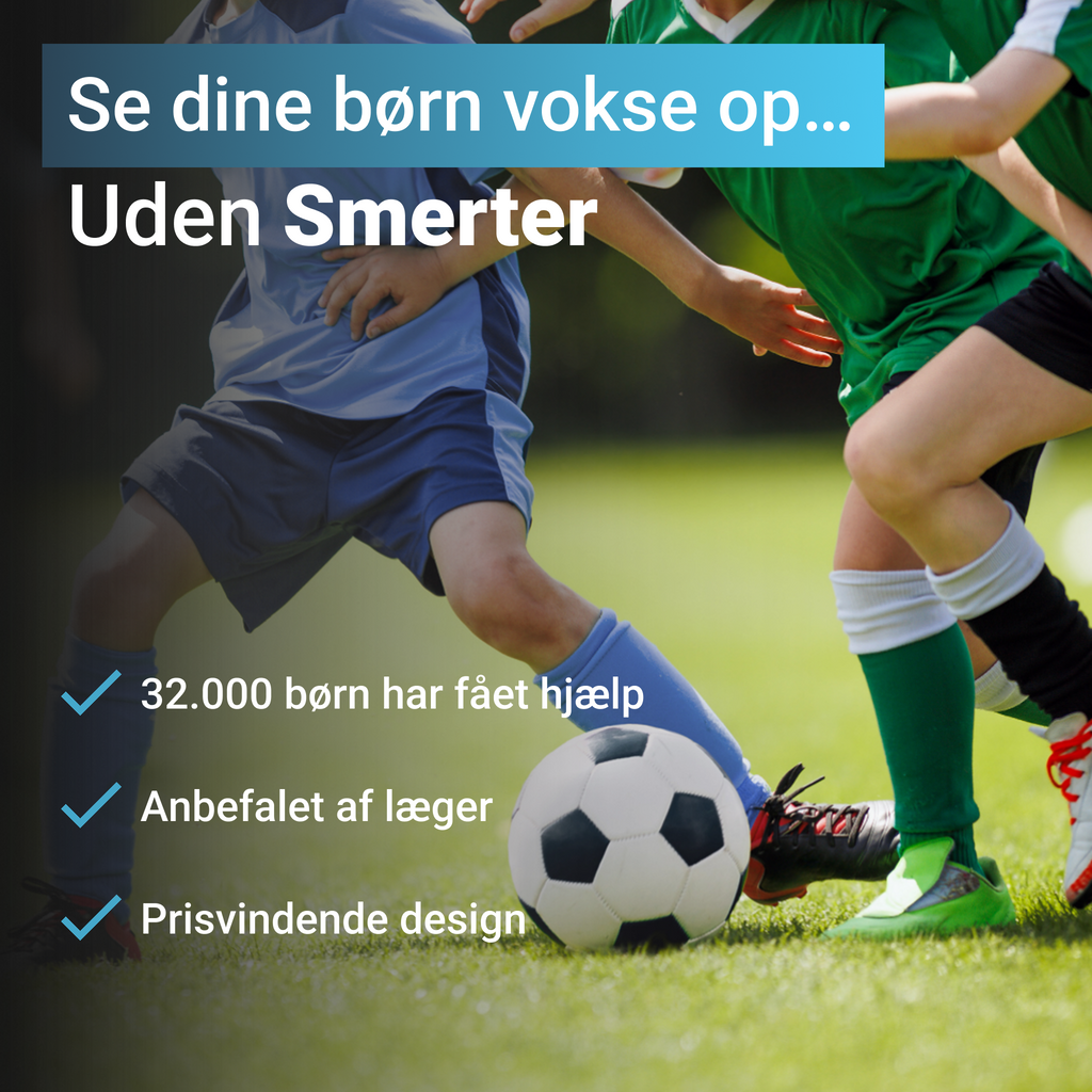 OrthoKidster™ - Ortopædisk Indlægssål til Børn med Smerter