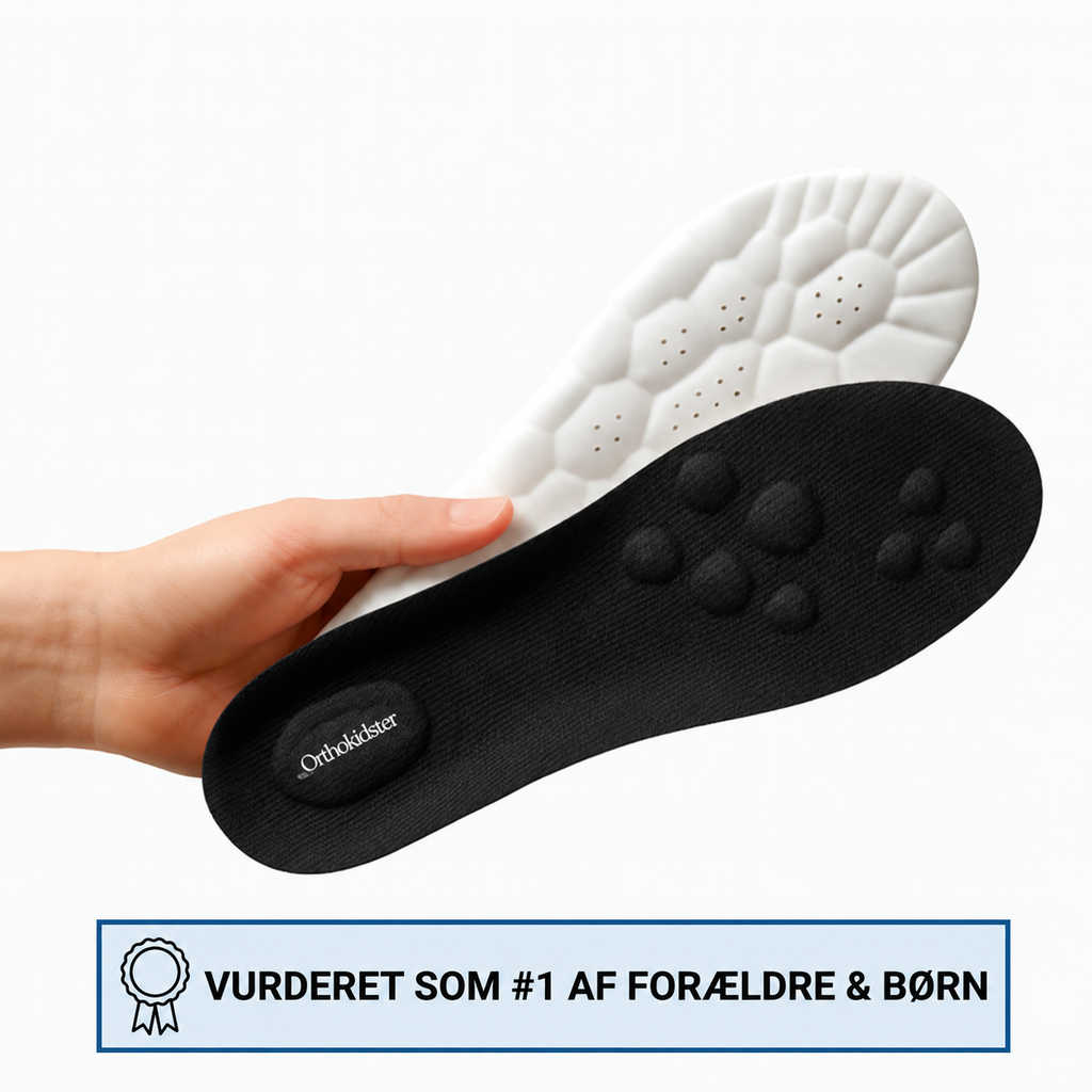 OrthoKidster™ - Ortopædisk Indlægssål til Børn med Smerter