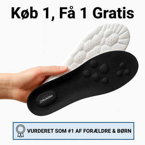 OrthoKidster™ - Ortopædisk Indlægssål til Børn med Smerter
