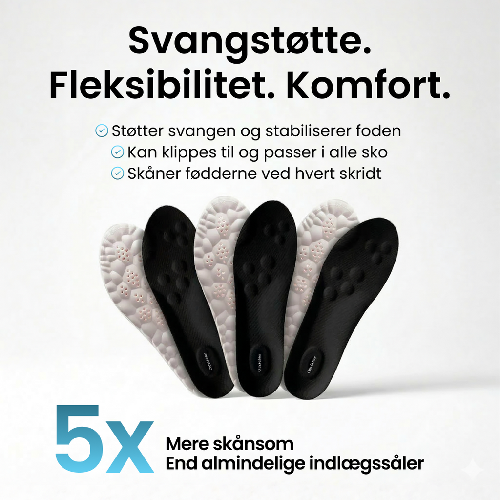 OrthoKidster™ - Ortopædisk Indlægssål til voksne