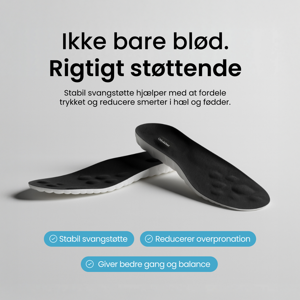 OrthoKidster™ - Ortopædisk Indlægssål til voksne